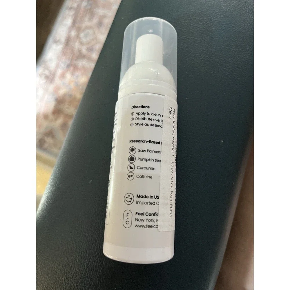 Feel Confident Haircare Thickening Foam 1.7 fl oz Thickening/Volumizing Made USA